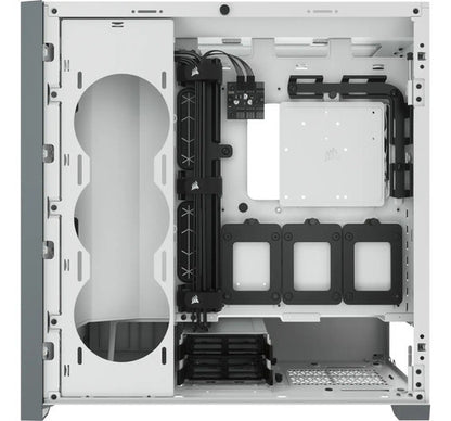 Gabinete Corsair Icue 5000d Rgb Airflow Midtower Atx Color Blanco