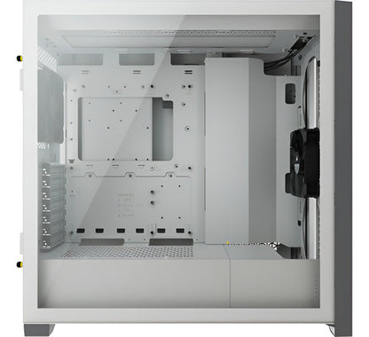 Gabinete Corsair Icue 5000d Rgb Airflow Midtower Atx Color Blanco