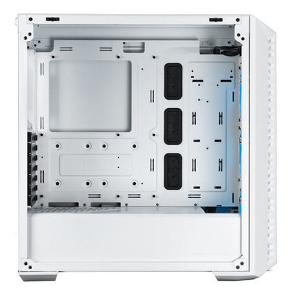 Gabinete Coolermaster Masterbox 520 Mediatorre, Argb, Blanco