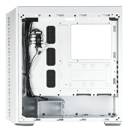 Gabinete Coolermaster Masterbox 520 Mediatorre, Argb, Blanco