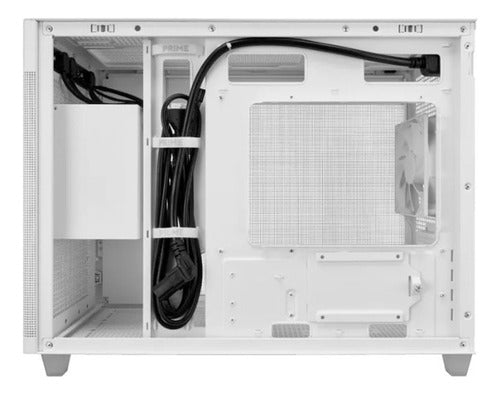 Gabinete Asus Prime Ap201 Usb 3.1 Tipo C Blanco Micro Atx