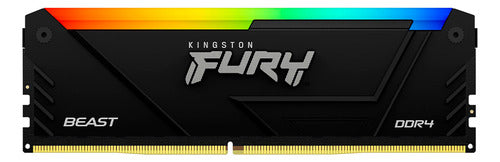 Memoria Kingston Fury Beast Rgb 16gb Ddr4 3200mhz