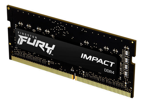 Memoria Ram Kingston Fury Impact Ddr4, 3200mhz, 16gb Cl20