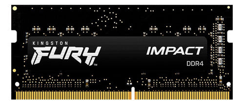 Memoria Ram Kingston Fury Impact Ddr4, 3200mhz, 16gb Cl20