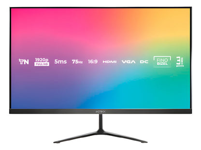 Monitor Gamer Acteck Captive Vivid Elite Led 27  Full 75hz