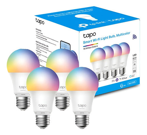 Tp-link Tapo L530e(4-pack), Focos Inteligentes Wi-fi Rgb