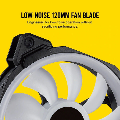 Ventilador Corsair Ll120 Rgb, 120mm, 600 - 1500rpm 3 Piezas