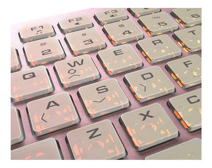 Teclado Rosa Gamer Cougar Vantar Ax Rgb, Switch Tijera