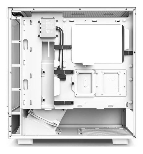 Gabinete Blanco Nzxt H5 Elite Con Ventana Rgb, Midi-tower