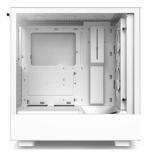Gabinete Blanco Nzxt H5 Elite Con Ventana Rgb, Midi-tower