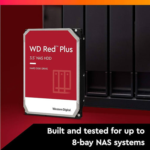 Disco Duro Para Nas Wd Red Plus 3.5 , 6tb 5400rpm