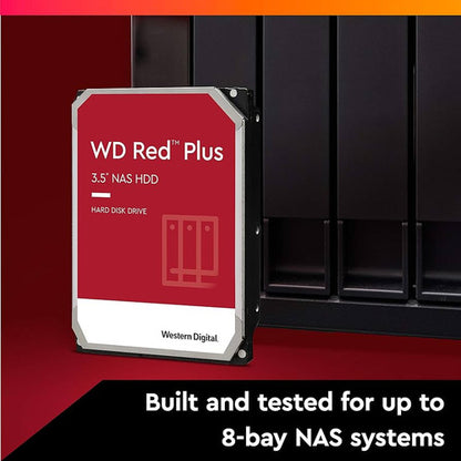 Disco Duro Para Nas Wd Red Plus 3.5 , 6tb 5400rpm
