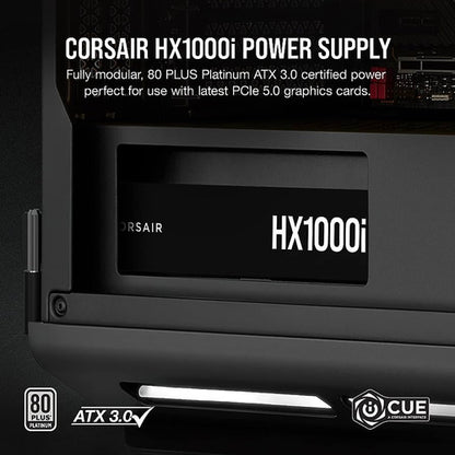 Fuente De Poder Corsair Hx1000i 80 Plus Platinum 140mm 1000w