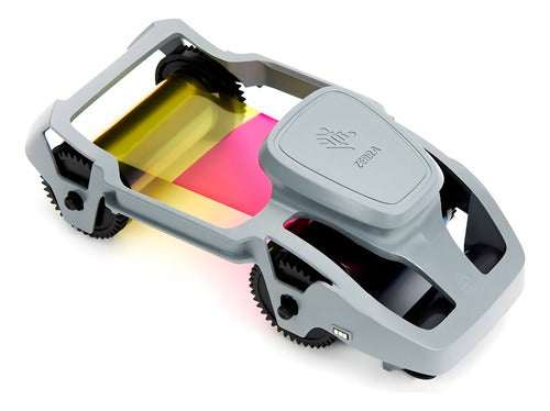 Zebra 800300-360la Cinta Ribbon Ymckok 200img Zc100 Y Zc300 Tinta Negro