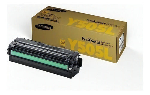 Toner Amarillo Samsung Su514a Clt-y505l 3500pgs /v /vc Amarillo