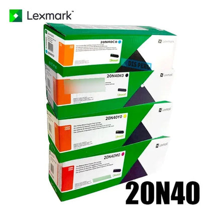 Cartucho Toner De Impresion Lexmark Amarillo 20n40y0