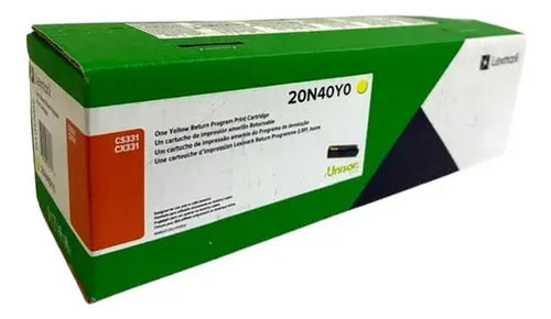 Cartucho Toner De Impresion Lexmark Amarillo 20n40y0
