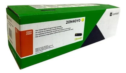 Cartucho Toner De Impresion Lexmark Amarillo 20n40y0