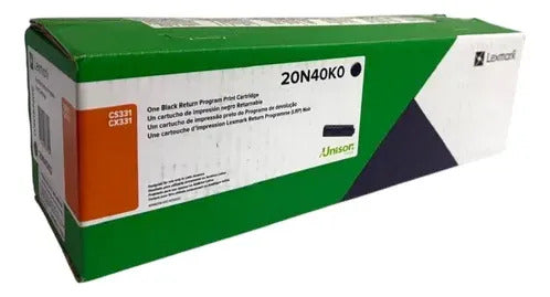 Cartucho De Impresion Lexmark Negro 20n40k0