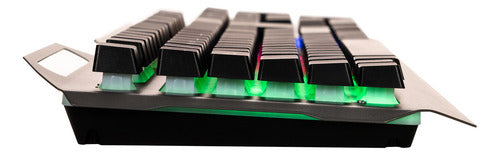 Teclado Gamer Gaming Naceb Na-0966 Membrana Retroiluminado