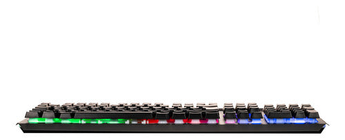 Teclado Gamer Gaming Naceb Na-0966 Membrana Retroiluminado