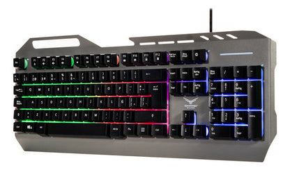 Teclado Gamer Gaming Naceb Na-0966 Membrana Retroiluminado