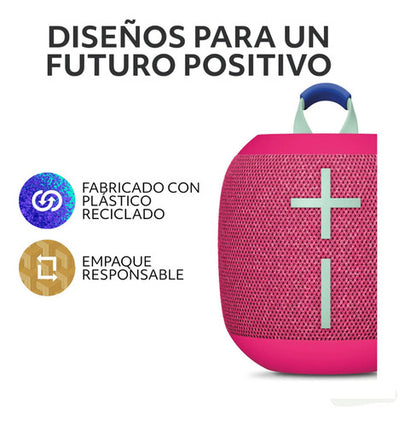Logitech Bocina Portátil Wonderboom 4, Bluetooth Usb-c, 10w