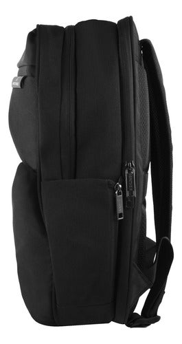 Mochila Para Laptop Slim Ejecutiva Perfect Choice Lunary Negro Liso
