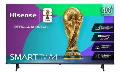 Televisor Hisense 40a45nv, 40  Led Full Hd, 1920 X 1080 Pixe