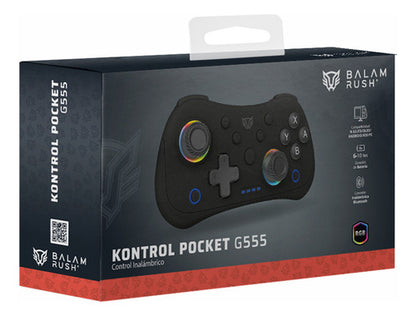 Gamepad Balam Rush Br-942553 Inalámbrico Negro