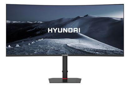 Monitor Curvo Para Gaming Hy View 34, Curvatura R1000, Ultrawide Qhd 3440x1440p, Pantalla Ips, 180hz, 1ms (mprt), 4ms... Negro