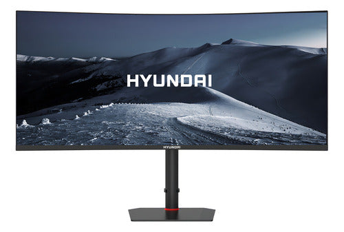 Monitor Curvo Para Gaming Hy View 34, Curvatura R1000, Ultrawide Qhd 3440x1440p, Pantalla Ips, 180hz, 1ms (mprt), 4ms... Negro