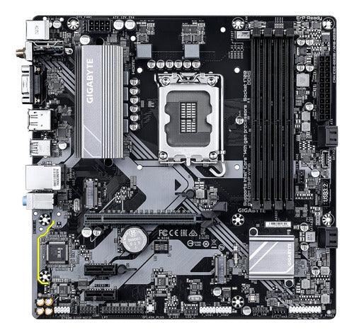 Tarjeta Madre Gigabyte B760m D3hp Micro-atx 1700 192gb Ddr5 Negro