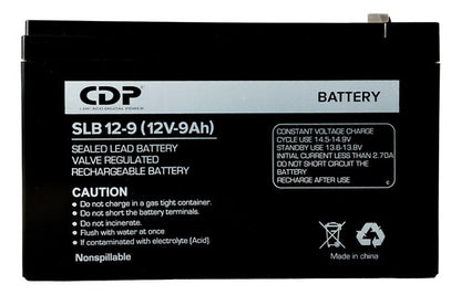 Batería No Break Cdp Slb12-9 Bateria 12vdc-9ah