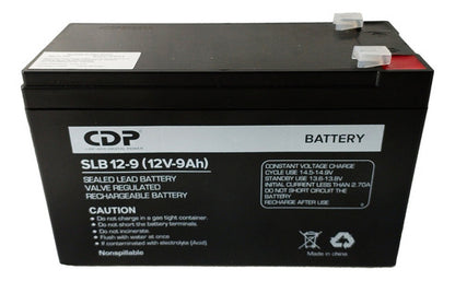 Batería No Break Cdp Slb12-9 Bateria 12vdc-9ah