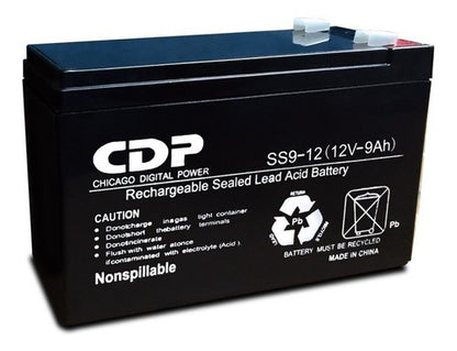 Batería No Break Cdp Slb12-9 Bateria 12vdc-9ah