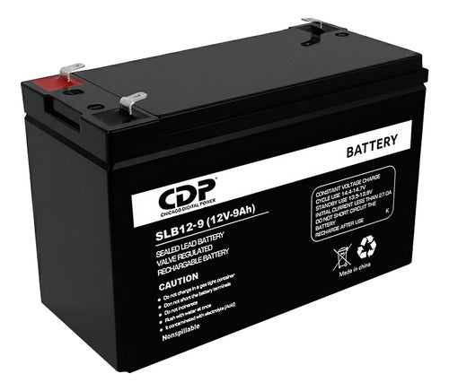 Batería No Break Cdp Slb12-9 Bateria 12vdc-9ah