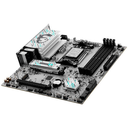 Tarjeta Madre Msi B840m Gaming, Micro-atx Am5 128gb Ddr5 Plateado