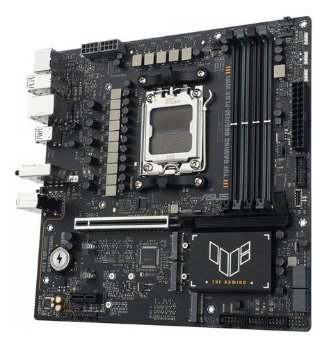 Placa Base Asus Tuf-gaming B650em-plus Wifi, Am5 256gb Ddr5 Negro
