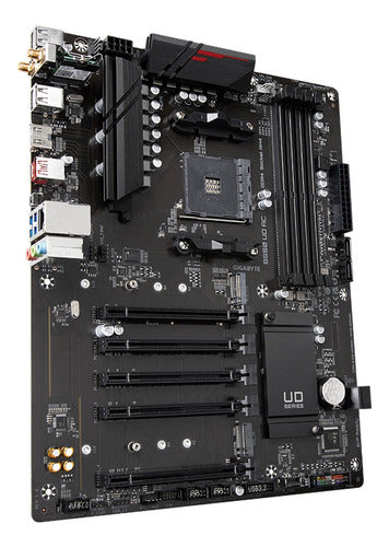 Tarjeta Madre Gigabyte B550 Ud Ac, Atx, Am4 128gb Ddr4 Negro