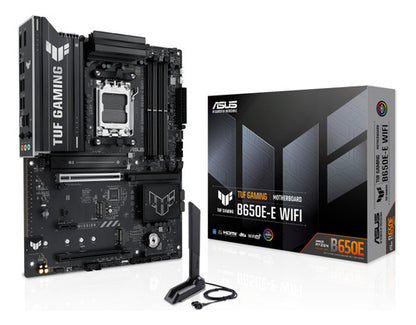 Tarjeta Madre Asus Tuf Gaming B650e-e Wifi, Atx Am5 256gb Negro