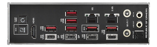 Tarjeta Madre Asus Rog Crosshair X870e Hero Atx Am5 192gb Negro