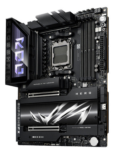 Tarjeta Madre Asus Rog Crosshair X870e Hero Atx Am5 192gb Negro