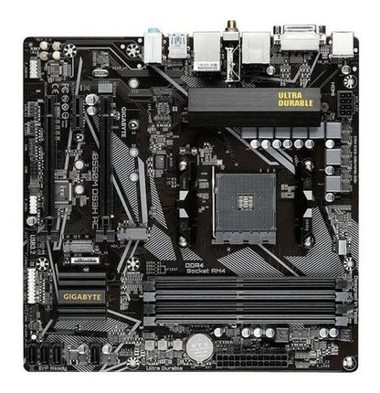 Tarjeta Madre Gigabyte B550m Ds3h Ac R2 1.0, Micro-atx, Am4 Negro