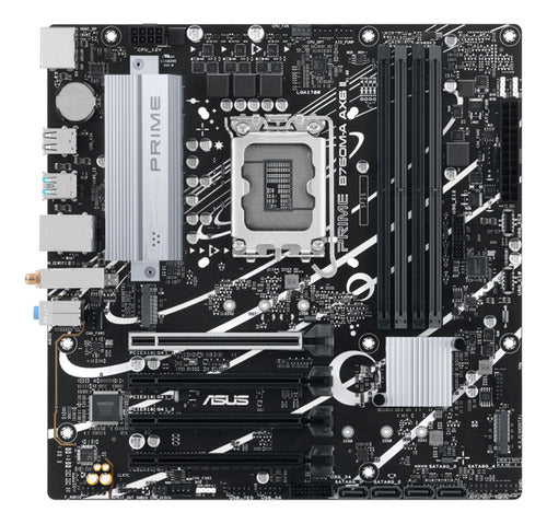 Tarjeta Madre Asus Prime B760m-a Ax6 Ii, Micro-atx, Lga 1700