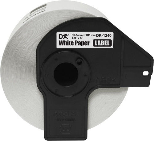 Etiqueta Brother Dk1240 Precortada Blanco 50.5x101m 600 Etiq