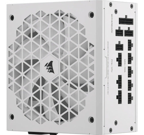 Fuente De Poder Corsair Rm750x Shift 80+ Gold 140mm Blanco Blanco
