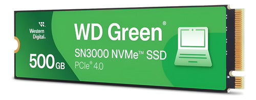 Interno Western Digital Sn3000 Wds500g4g0e 500gb Negro Negro