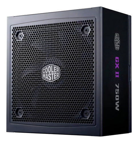 Fuente De Poder Cooler Master Mwe Gold 750 V3 80 Plus Gold Negro