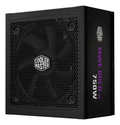 Fuente De Poder Cooler Master Mwe Gold 750 V3 80 Plus Gold Negro